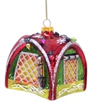 Glass Camping Fishing Christmas Tent Ornament December Diamond 79-80342 Retired. Fixed Price $124.99.