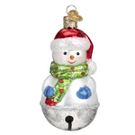 Old World Christmas Jingle Bell Snowman Ornament. Fixed Price $24.99.