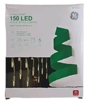 Ge Energy Smart 150 Icicle Light String Holiday Christmas Warm White Led On Wire. Fixed Price $35.99.