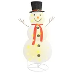 Charming Christmas Snowman With Led Lights - Indoor And Outdoor Decor Vidaxl. Fixed Price $112.99.