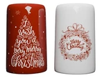 Salt And Pepper Shakers Christmas Kitchen Decor Holiday Table. Fixed Price $30.62.
