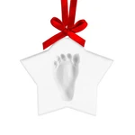 Star Ornament Baby First Christmas Handprint Footprint Clay Kit 96157 Tiny. Fixed Price $35.99.