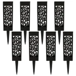 Decorative Solar Stake Pathway Garden Lighting, 8 Pack. Fixed Price $24.99.