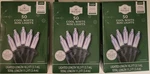 3X Cool White Led Mini Christmas String Lights Green Wire 50 Ct Holiday Time 10'. Fixed Price $19.99.
