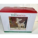 Christmas Deer Buck 22 Wire Rope Lighted Clear Outdoor Indoor Stakes. Fixed Price $22.95.
