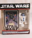 Star Wars R2D2 2-PIECE Holiday Christmas Ornament Set 2006 Kurt Adler R2-D2. Fixed Price $5.99.