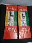 Vtg 1990 Santas Best Silver Tinsel 18" Pkgs 2000 Icicles New Made Usa!. Fixed Price $6.99.