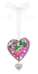 Ganz Stain Glass Look Heart Ornament W/hummingbird "you Are Loved". Fixed Price $7.95.