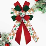 Blinket Large Christmas Bow For Wreath, 11.42 20.86 Gingerbread Style. Fixed Price $13.99.