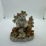 Cherished Teddies Marla #104068 "for Christmas Give Your Love Snowbear & Tree. Fixed Price $19.99.