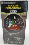 Ez-illuminations Led Holiday Projector Snowman Yard Decor Tested. Fixed Price $12.44.