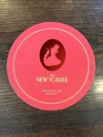 The New Yorker Restoration Hardware Set 4 Christmas Dessert Plates Red Box. Fixed Price $29.95.