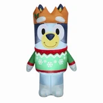 Gemmy Bluey Christmas Inflatable 5 Ft Lighted Yard Decor Outdoor Holiday New. Fixed Price $32.99.