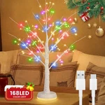 White/colorful 168LED Faux Birch Tree Lights Flexible Branches Usb Indoor Decor. Fixed Price $11.48.