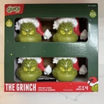 Christmas Lights Grinch Battery-operated Pathway Stakes (4 Cnt) W/santa Hat Led. Fixed Price $29.95.