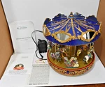 Mr Christmas Gold Label "marquee Merry Round" Music Carousel W/ Lights. Fixed Price $124.99.