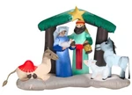 Gemmy Christmas 6.5FT Airblown Nativity Scene Read Description. Fixed Price $59.99.