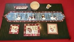 St. Nicholas Square Winter Wishes Snowman Dinnerware Set Bowl Mug Platter Table. Fixed Price $70.00.