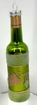 Northlight Vineyard Green Wine Bottle Glass Christmas Ornament Grape Design. Fixed Price $17.99.