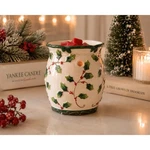 Yankee Candle Holly Wax Warmer Vintage Christmas Tealight Tart Burner. Fixed Price $25.00.