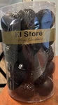 Ki Store Shatterproof Christmas Ball Ornaments Black 36 Qty - A0176. Fixed Price $6.98.