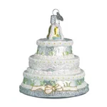 Wedding Cake Ornament. Fixed Price $24.99.