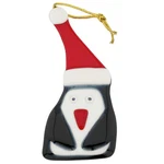 Glassofvenice Murano Penguin Christmas Ornament. Fixed Price $39.95.