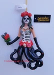 December Diamonds Catrina Halloween Mermaid Ornament 2018 Sugar Skull, Brand New. Fixed Price $39.95.