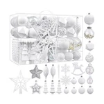 Shareconn 100PCS Christmas Balls Ornaments Set, Shatterproof Plastic Decorati.... Fixed Price $30.79.