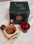 1993 Boyds Bears Elgin Elliot The Elves Candle Holder Toasty Warm Complete Box. Fixed Price $14.99.