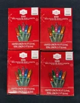 Holiday Time Multicolor Mini Christmas Lights Indoor/outdoor Lot Of 4. Fixed Price $24.99.