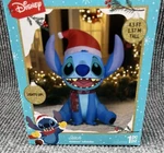 Gemmy Stitch Christmas 4.5' Inflatable & Scarf Light Up Airblown Yard Disney New. Fixed Price $58.95.