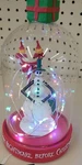 Disney Nightmare Before Christmas Jack Snowman Glass Light-up Dome Decor. Fixed Price $34.99.