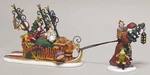 Department 56 Dickens Village Father Christmas' Journey - BX295 With Box 6131104. Fixed Price $89.95.