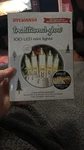 100 Led Mini Lights Soft White Incandescent Traditional Glow By Sylvania Staylit. Fixed Price $18.00.