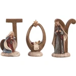 Transpac 6.25" Multicolor Christmas Joy Nativity Set Of 3 - Decorative Resin .... Fixed Price $37.31.