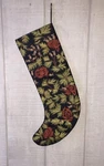 Arcadia Home Christmas Stocking Silk Embroidered. Fixed Price $16.95.