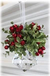 Ganz Kiss Krystal 5" Acrylic Mistletoe Jewel Ornament. Fixed Price $21.49.