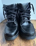 Arizona Jeans Mens Size 11 Black Round Toe Hi Top Ankle Boot Faux Leather Grunge. Fixed Price $18.89.