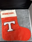 Tennessee Ut Volunteers Christmas Stocking Embroidered Logo. Fixed Price $14.00.