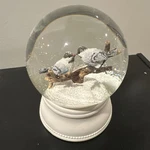 Rare Smith & Hawken Snowbirds 6" Globe 2012 Winter Chickadee Tree Branch. Fixed Price $49.00.
