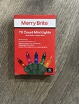 Merry Brite 70 Mini Lights Christmas Tree Multi Color Bulbs - New. Fixed Price $11.88.
