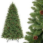 Decoway 7FT Artificial Christmas Tree: Unlit Green Xmas Pine 6FT 11IN,. Fixed Price $85.35.