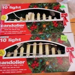 2 Vintage Beacon 10 Midget Bulbs Light Candolier Orig Box. Fixed Price $20.00.