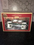 Spode Christmas Tree 2019 Annual 5 Piece Collection Mugs Coasters Tin Set. Fixed Price $20.00.