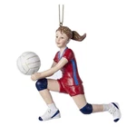 Kurt Adler Resin Ornament For Christmas Tree, Volleyball Girl. Fixed Price $12.87.