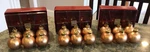 Mikasa Place Card Holders Christmas Sphere Bulb Gold/glitter Set Of 18 Euc. Fixed Price $39.99.