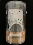 Yankee Candle Christmas Tree Luminary Tea HOLDER/4 Balsam&cedar Lights. Fixed Price $21.84.