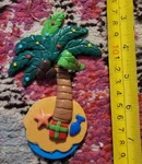 Palm Coconut Tree Deserted Island Christmas Holiday Ornament Tropical Vacation. Fixed Price $8.99.