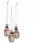Primitive Country Vintage Snowmen Mini Glass Ornaments SET/6 Christmas New. Fixed Price $17.99.